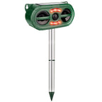 Solar Ultrasonic Animal Repeller Sensor Deer Raccoon Squirrel Garden Repellent