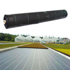 Heavy Duty Weed Barrier Fabric Woven Earthmat Ground Cover 3.2 Ounce Landscape - Size: 3FT x 100FT