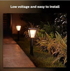 Philips Hue Econic White & Color Ambiance Outdoor Smart Pathway light Base Kit