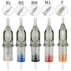 50PCS Mixed Tattoo Cartridge RS Needles Disposable Sterilized Tattoo Needle