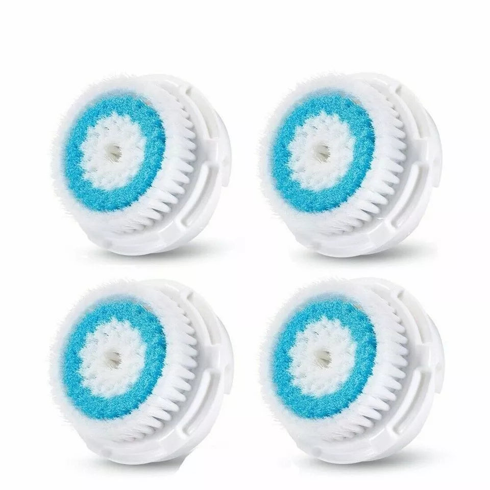 4-Pack Deep Pore Replacement Facial Brush Heads For Clarisonic Mia 1 Mia2 US