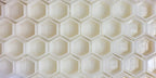 HIVE CAPS Ink Natural Queen Honeycomb Shape Tattoo Accessories Bag of 200