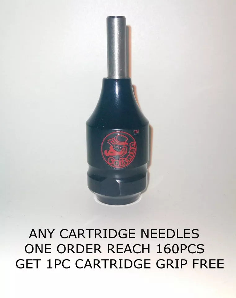 40PCS ASSORTED WORMHOLE DISPOSABLE TATTOO CARTRIDGES NEEDLE 3/5/7/9RL 5/7M 5/7CM