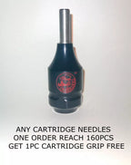 40PCS ASSORTED WORMHOLE DISPOSABLE TATTOO CARTRIDGES NEEDLE 3/5/7/9RL 5/7M 5/7CM
