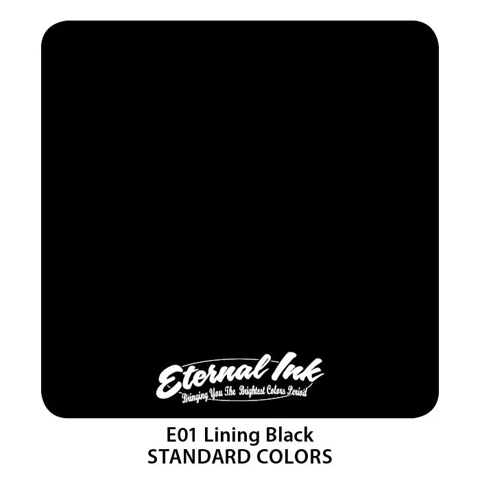 ETERNAL Tattoo Ink Lining Black & Gray Colors Set 2 Bottles 1 oz 30 ml AUTHENTIC