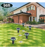 4 Pack Solar Power Ultrasonic Mice Gopher Mole Pest Snake Repellent Repeller US