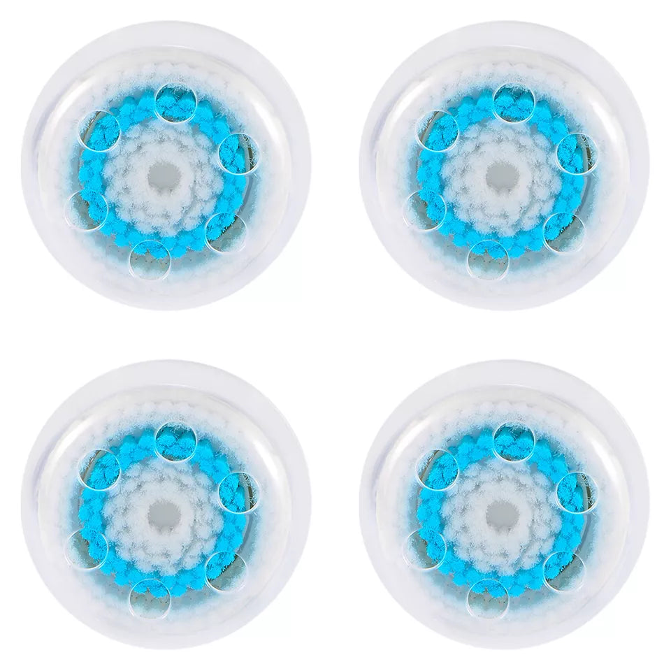 4-Pack Deep Pore Replacement Facial Brush Heads For Clarisonic Mia 1 Mia2 US