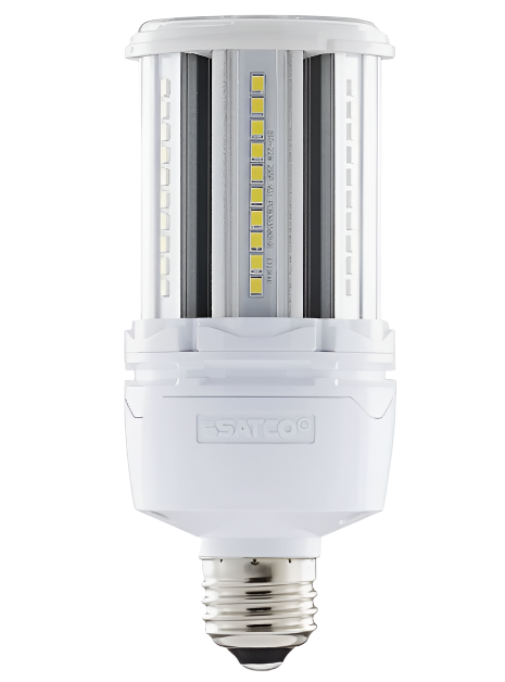 Satco S49671 LED HID Replacement 100-277V 22W Corncob E26 Base 2700K Warm White